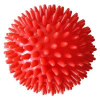 Мяч массажный (красный) твердый ПВХ 9см. C28759