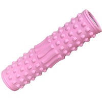 Ролик для йоги (розовый) 45х11см ЭВА/АБС E40750